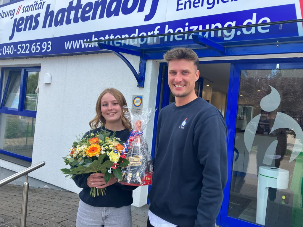 Ausbildungsabschluss Katharina